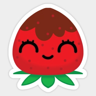 Strawberry-4 Sticker